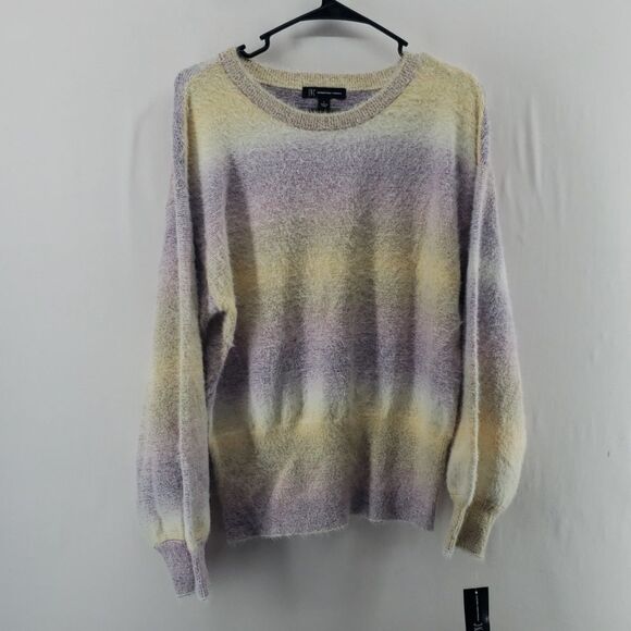 INC International Concepts Sweaters - INC International Concepts Fuzzy Space Dyed Sweater Size Large Cozy (AN)